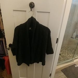 loft charcoal shrug